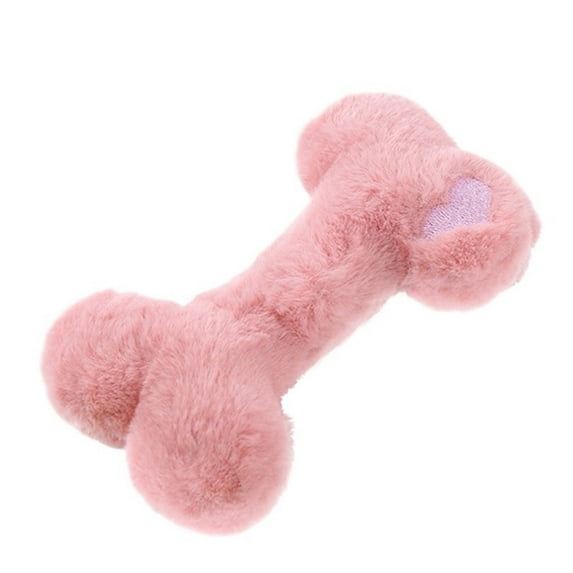 Two-piece Pack Pet Products Bone Shaped Washable Toys Interesting Voice Long Play Not Tired Of Dog Toys