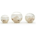 thumbnail image 1 of Two's Company Atlantis Set of 3 Decorative Filled Globes Assorted Designs, 1 of 2