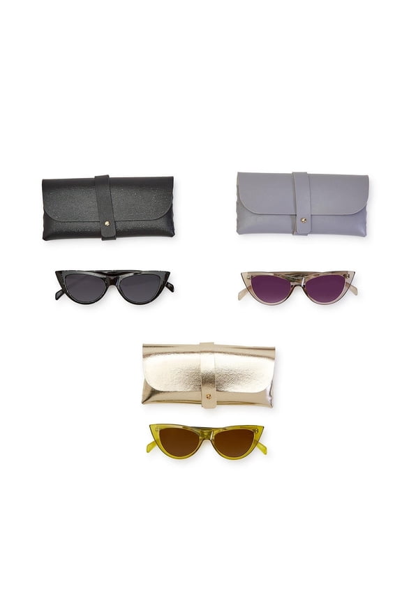 Cat Eye Sunglasses A/3 Set Of 3