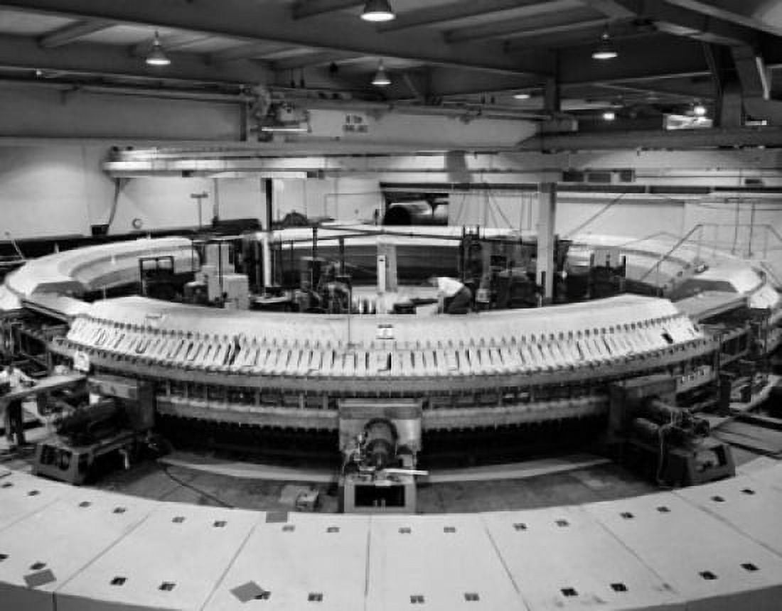 Two scientists working in a nuclear laboratory Brookhaven National Laboratory Upton New York State USA Canvas Art - (24 x 36)