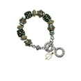 thumbnail image 1 of Two-tone Open Cupid's Heart Fall Crystal Bead Charm Bracelet, 1 of 1