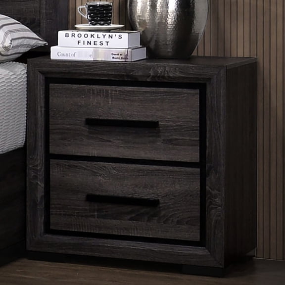 Two - tone w/ Black Trim | Simple Assembly | Bedroom Decor