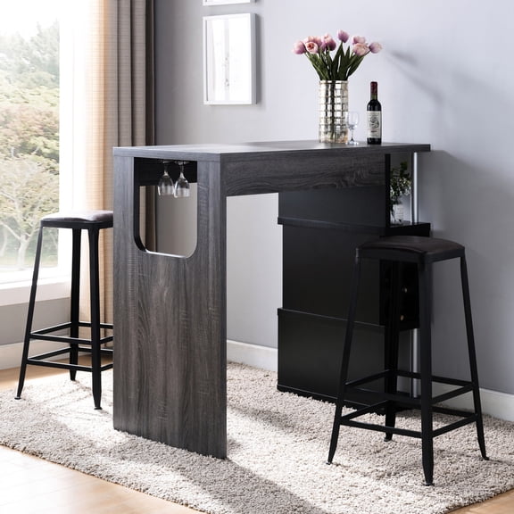 Two - toned Design with Multiple Compartments - Ideal for Dining and Bar Areas, Organize Your Wine Collection