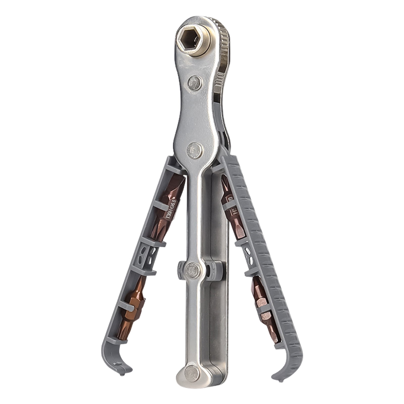 Twoway Bike Ratchet Screwdriver Road Mountain MTB Bicycle Socket