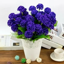 Twowood 1 Bunch 9 Head Artificial Hydrangea Silk Flower Bouquet Wedding Party Decor