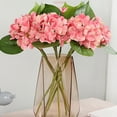 thumbnail image 1 of Twowood 1Pc 3D Realistic Artificial Flower Cloth Hydrangea DIY Wedding Desktop Ornament, 1 of 10