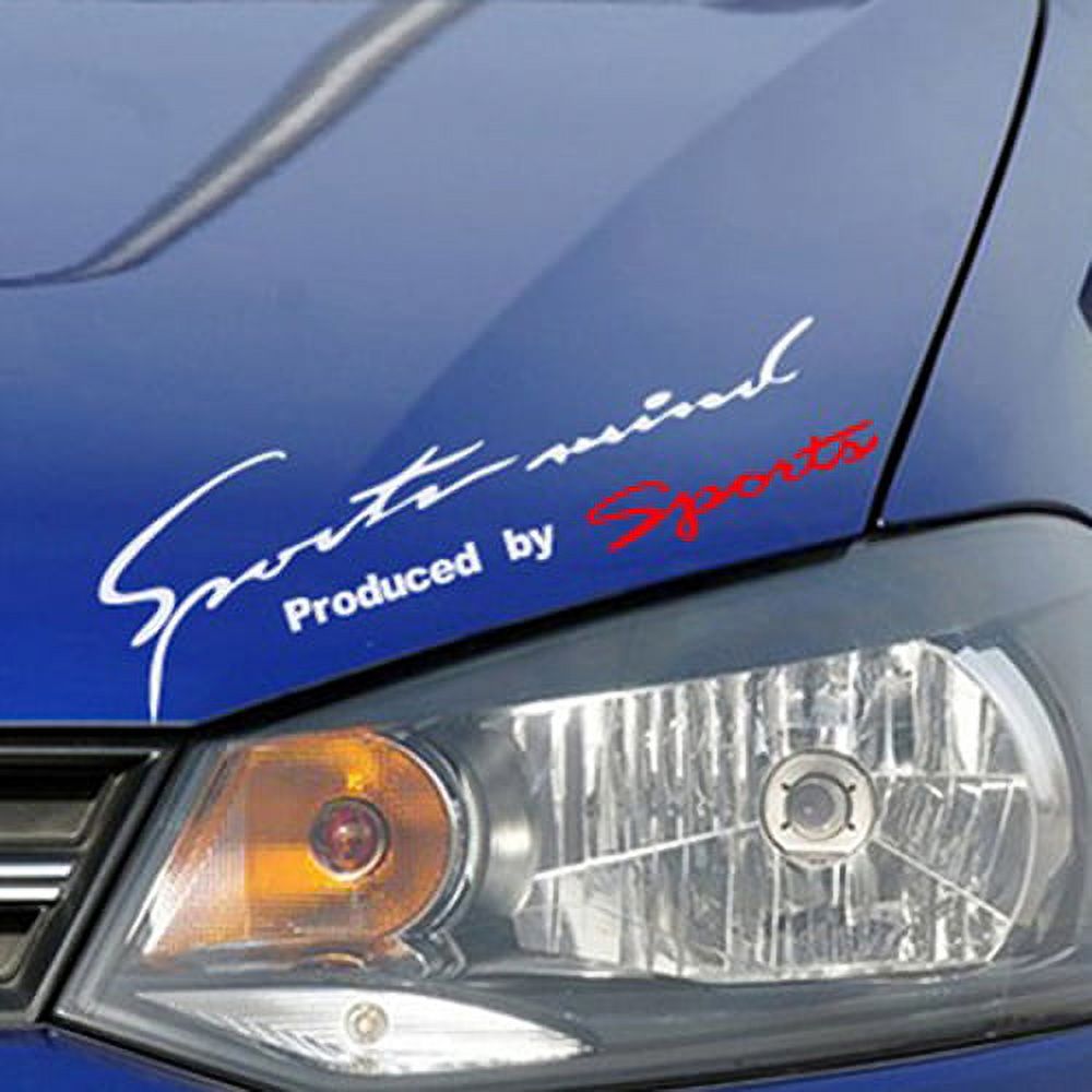 Twowood Racing Car Auto Waterproof Reflective Letter Pattern Vehicle ...
