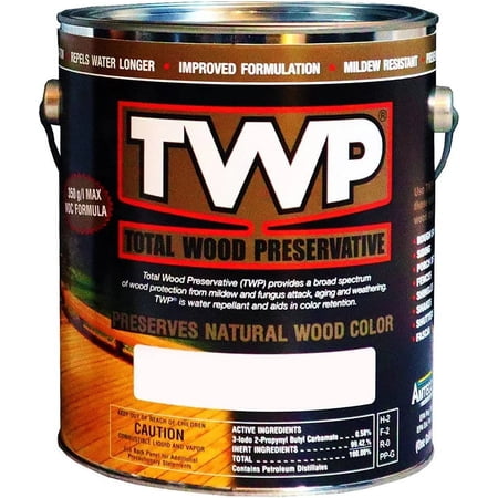 TWP Black Wood Stain 1504 - Low VOC - 1 Gallon