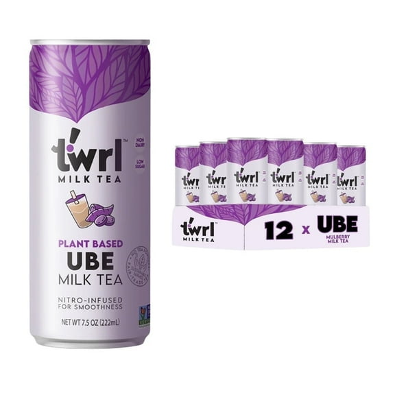 Twrl Milk Tea Ube Milk Tea 12-pack