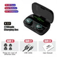 thumbnail image 1 of Tws Bluetooth Earphones 2200mah Charging Box 2 Pair Wireless Headphone 9d Stereo Sports Waterproof Earbuds Headsets With Mic - Earphones &amp; Headphones -, 1 of 7