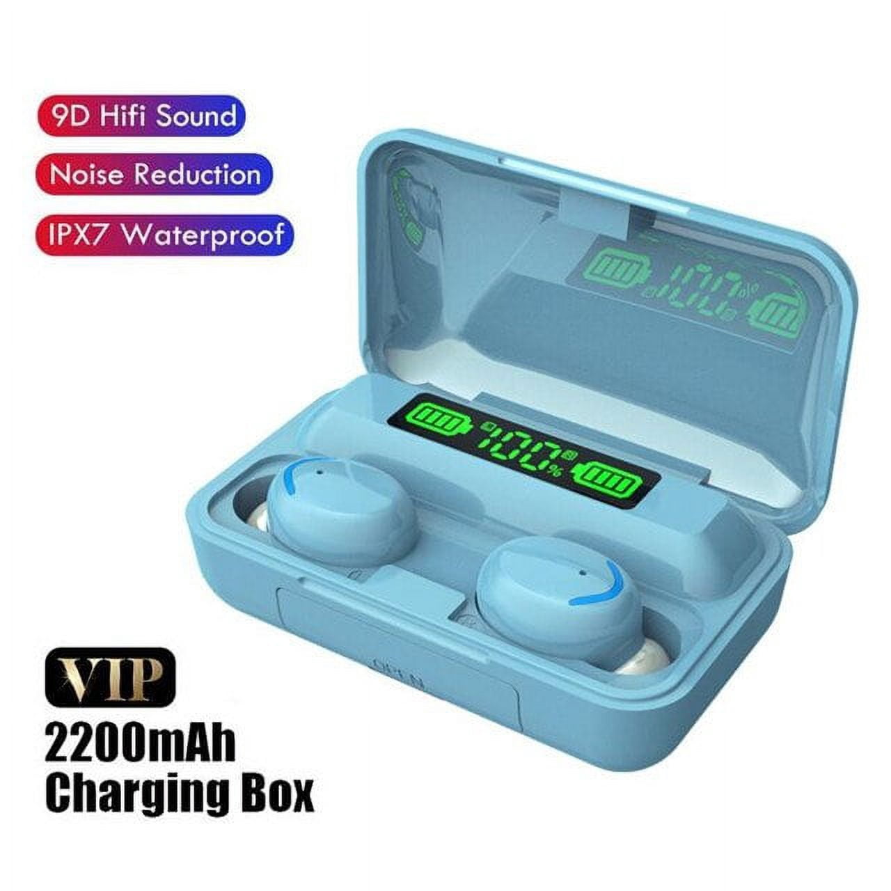 Tws Bluetooth Earphones 2200mah Charging Box Wireless Headphone Fone ...