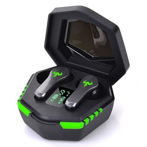 Tws Gaming Headset X1 Low Delay Wireless Headphones Waterproof Touch Control Dual Mode Decoding Bluetooth Earphones With Display
