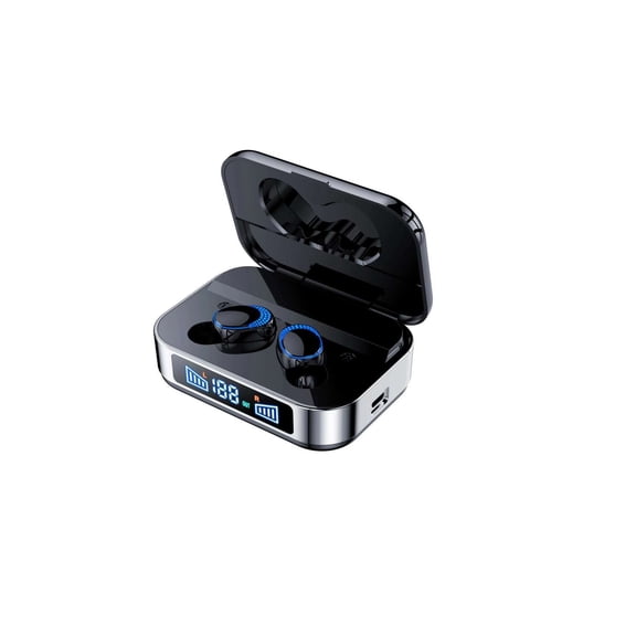 Tws Wireless 5.0 Binaural Bluetooth Headset With Power Display Digital Display