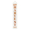 thumbnail image 1 of Tx USA Corporation Happy Harvest Wood Porch Sign--White 12"W X 72"H - Three Foldable, 1 of 2