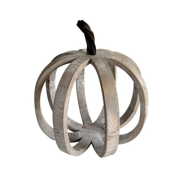 Tx USA Corporation Home Decorative Indoor Harvest Wood Pumpkin - Medium