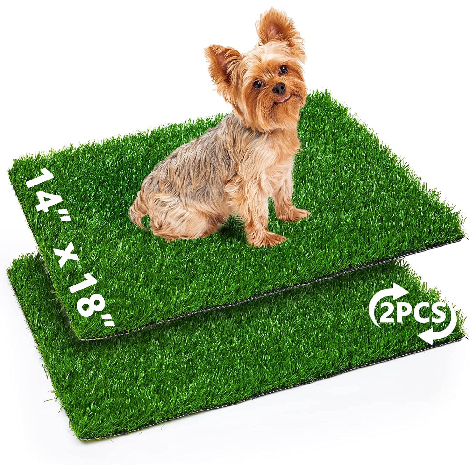 Washable Dog Grass Pad With Tray Dog Grass Pad With Tray, 25 X 20