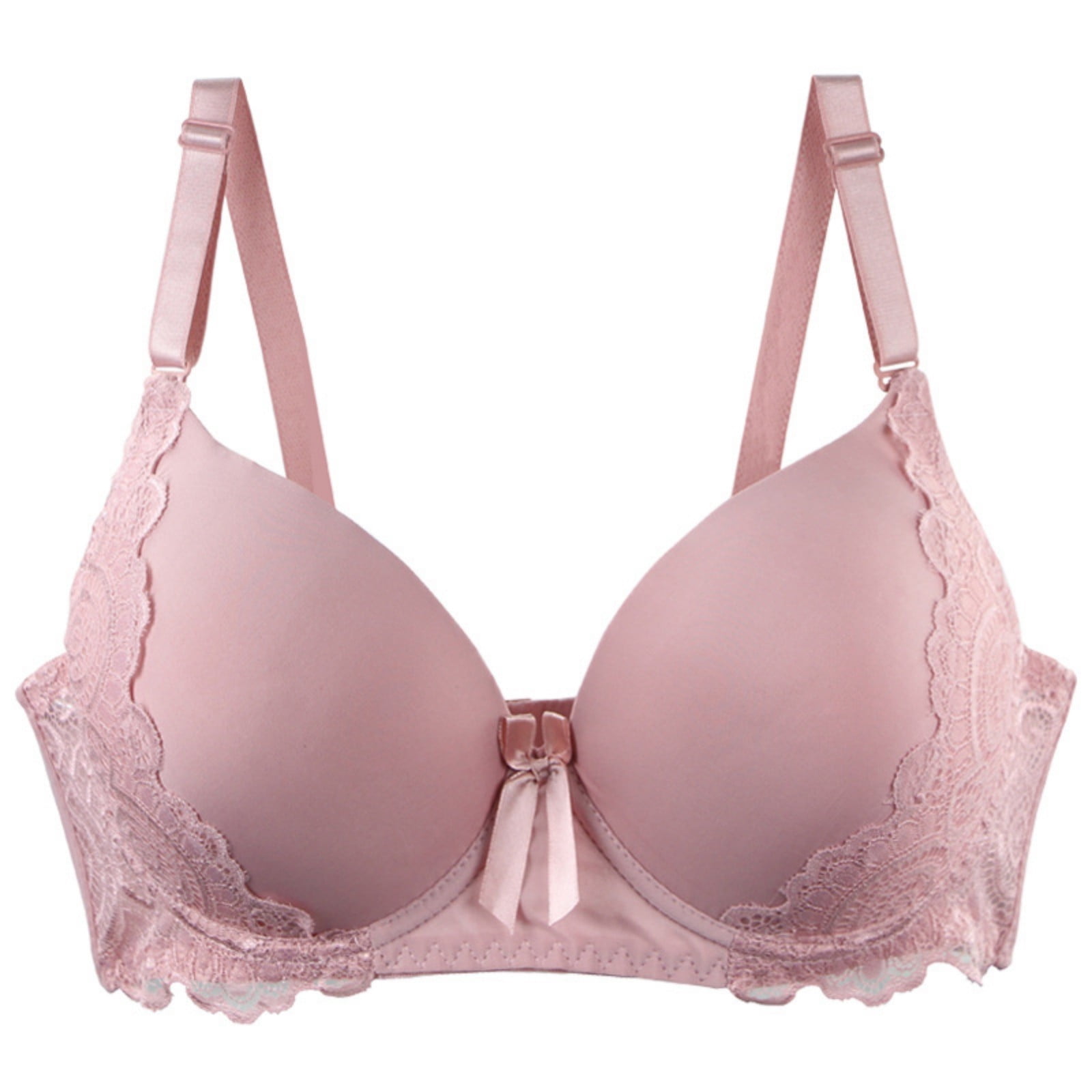 Txenfivo Plus Size Women's Smooth Full Coverage Underwire T-Shirt Bra ...