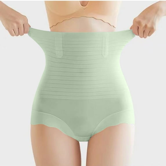 Txenfivo Tummy Control Shapewear Panties for Women-High Waisted Body Shaper Underwear Briefs Seamless Shapewear Panty Girdle, M-2XL