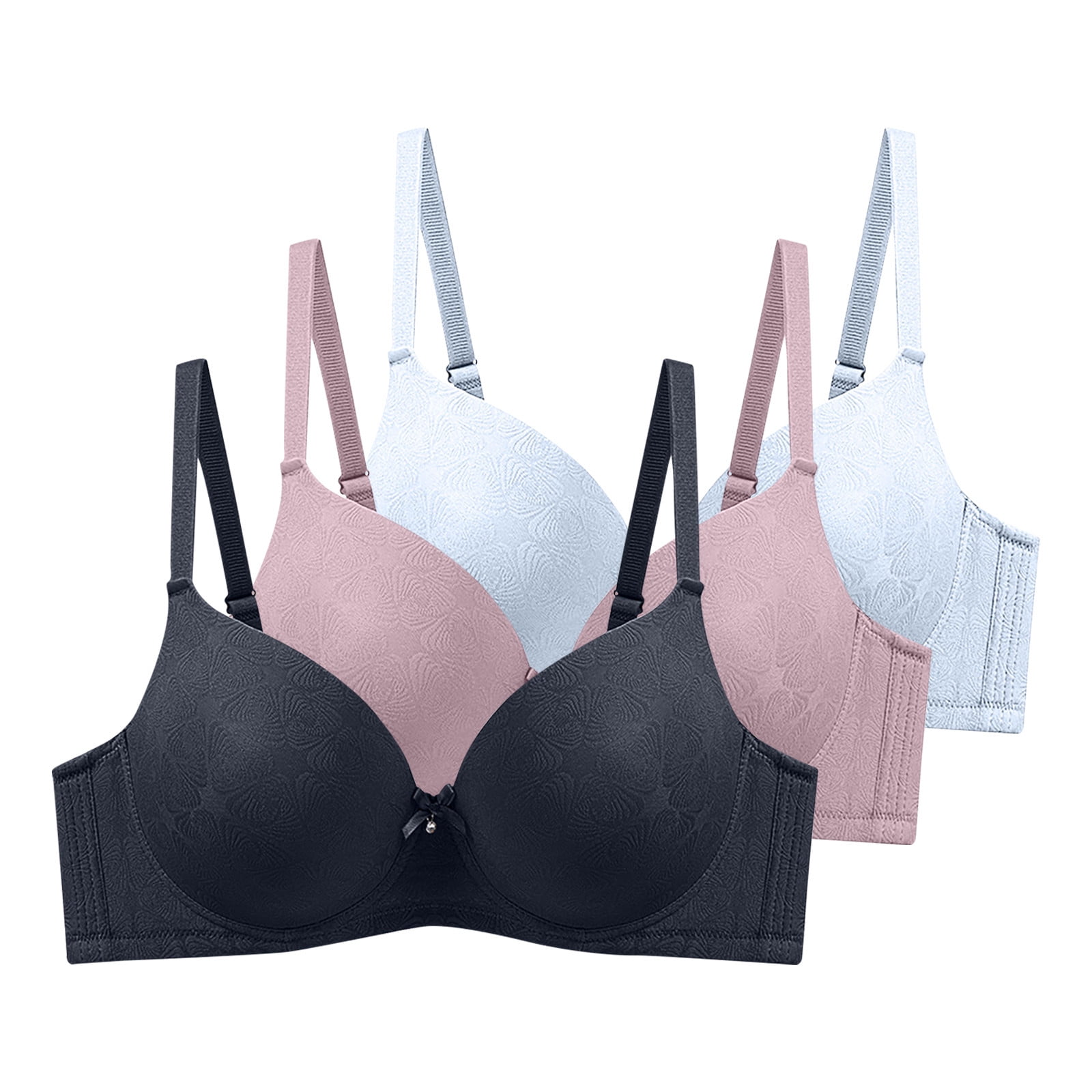 Women's Perfectly Fit Lightly Padded Lined T-Shirt Underwire Push-up Bra