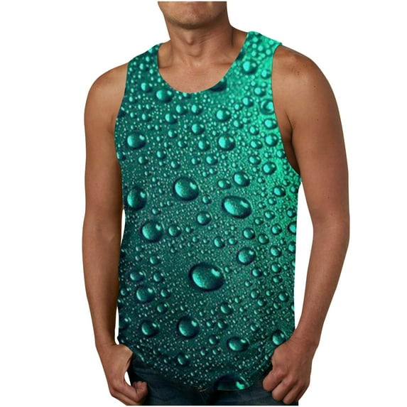 Txeol Big and Tall Mens Graphic Tank Top Summer 3D Beer Festival Theme Quick Dry Sleeveless Tee Shirt Novelty Gym Workout Tank Shirts Clearance Sale 2024