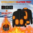 thumbnail image 1 of Txeol Heated Jackets for Men Outdoor Travel Outerwear Rechargeable with USB Port Heated Jacket Hunting Body Warmer Heated Clothing,Black,XXXL, 1 of 7