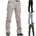 thumbnail image 1 of Txeol Mens Tactical Pants Flex Camo Work Cargo Pants Stretch Outdoor Hiking Trousers with Multi Pockets,Khaki,XXL, 1 of 8