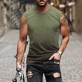 thumbnail image 1 of Txeol Muscle Tank Tops for Men 2024 Beach Tank Top Men Hawaiian Gradient Color Sleeveless Shirt Graphic T-Shirts 3D Printed Tee Shirt Tank Tops, 1 of 5