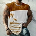thumbnail image 1 of Txeol Tank Top Mens Workout,Men's T-Shirt Sleeveless Tank Top Gym Workout Summer Novelty Graphic Tee Casual Loose Fit Crew Neck Shirt Quick Dry, 1 of 7