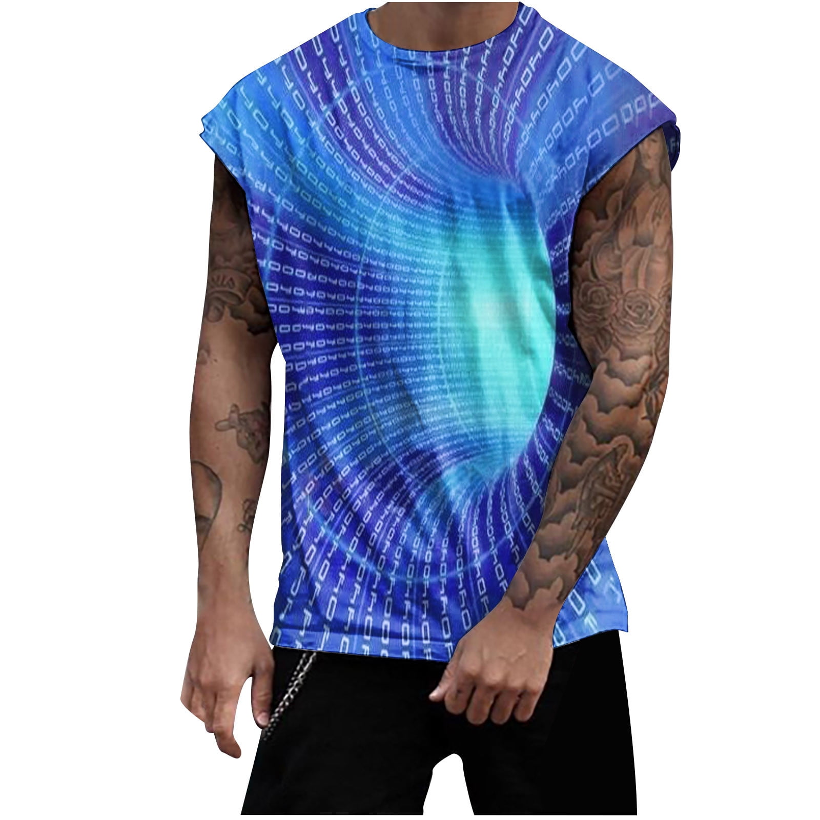 Txeol Tank Tops for Men Gym,Mens Sleeveless Tank Tops Workout Cut Off Shirts Muscle T Shirts