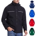 thumbnail image 1 of Txeol Womens Mens Winter Coats 3-in-1 Snow Ski Outdoor Water Resistant Hooded Jacket Windproof Fleece Lined Thick Warm Parka with Detachable Puffer Coat,Navy,M, 1 of 5