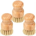 thumbnail image 1 of Txkrhwa 3 Packs Wooden Dish Brush, Natural Bamboo Dish Scrub Brush, Sisal Bristles Dish Scrubber Brush, Kitchen Scrub Brush with Handle and Hanging Rope for Cleaning, 1 of 8