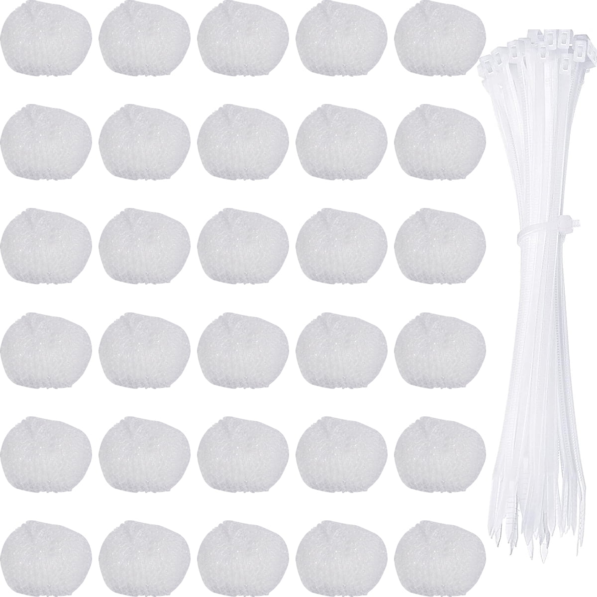 Txkrhwa 30PCS Washing Machine Lint Traps, Nylon Washer Lint Catcher