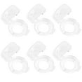 Txkrhwa 6PCS Stove Knob Safety Covers, Heat Resistant Gas Stove Knob