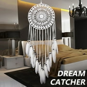 Txkrhwa Dream Catchers, Wall Hanging Tapestry Handmade Dream Catcher Feathers, Traditional Feather Dreamcatcher Wall Hanging Home Decoration Decor Art Ornament Craft Blessing Gifts