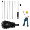thumbnail image 1 of Txkrhwa Gutter Guard Cleaning Brush, Extendable Guard Cleaner Tool with 7 Splicing Aluminum Extension Poles, Long Splicing Gutter Cleaning Tools for Easy Removing Leaves and Debris Cleaner, 1 of 9