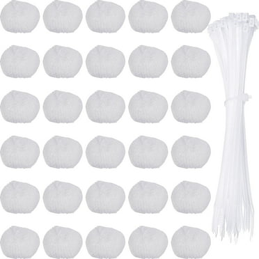 Txkrhwa Washer Lint Catcher for Washing Machine Sink And Bathtub (30 Count)