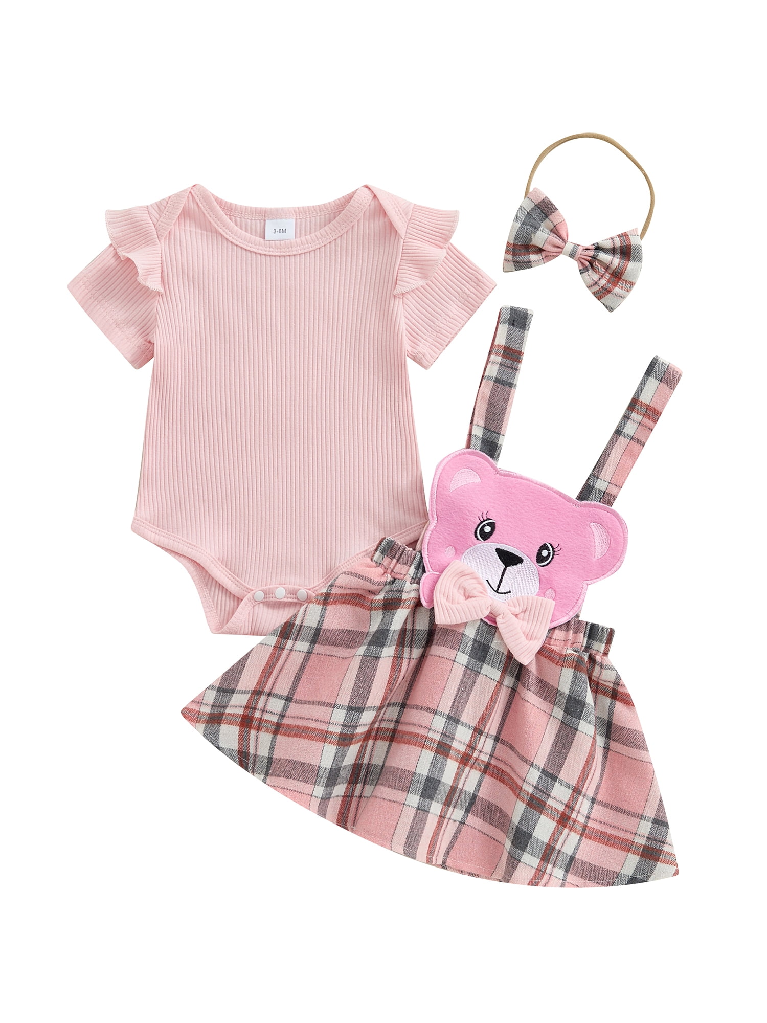 Ensemble Barboteuse + Jupe Tutu Pour Fille – 1er Anniversaire, Manches Courtes, Bandeau à Paillettes, 100% Mignon - 9