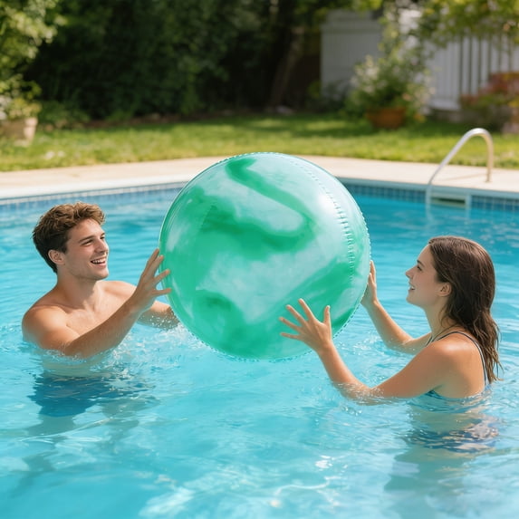 Txlpkdyx Colorful PVC Inflatable Beach Balls,Outdoor Water Toys for Pool,Summer Parties & Beach Games