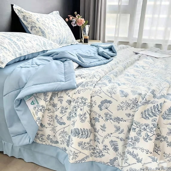 Txlpkdyx Cooling Summer Air Conditioning Quilt,Lightweight Thin Washable Comforter,Breathable Bed Blanket for All Seasons