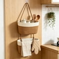 thumbnail image 1 of Txlpkdyx Cottage Core Decor 2/3 Tier Hanging Wall Storage Baskets Boho Wall Decor For Bathroom Kitchen Bedroom, 1 of 7