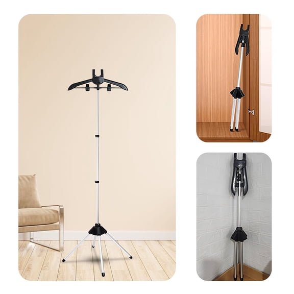 Txlpkdyx Iron Steam Stand,Steaming Clothes Hangers, Handheld Clothes Stands,Folding Handheld Cloths Stand,Coat Stand,Garment Handheld Stand