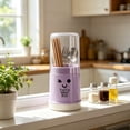 thumbnail image 1 of Txlpkdyx Kitchen Chopstick Holder with Lid,Countertop Cutlery Storage Rack,Dustproof Utensil Caddy for Silverware Spoons Forks Cooking Tools, 1 of 6