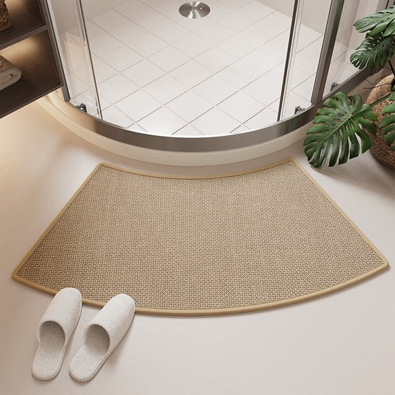 Txlpkdyx Natural Linen Rug,30x16inch Non-Slip Decorative Floor Mat for Kitchen,Bedroom & Indoor Entryway,Soft Washable Runner Carpet