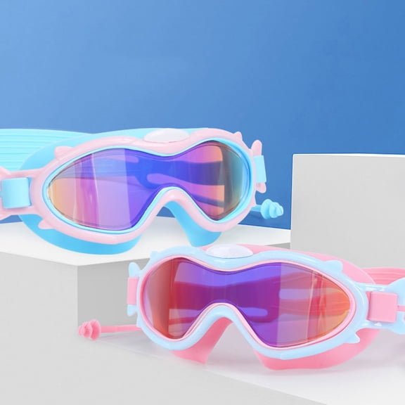 Txlpkdyx Swim Goggles AgesAnti-Fog & Leak-Proof Swimming Goggles,Comfortable Fit for Boys & Girls
