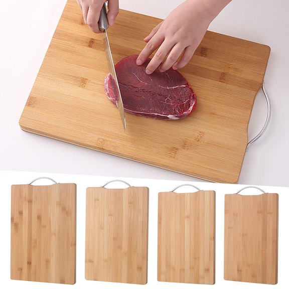 Txlpkdyx Wood Cutting Board,Large Heavy Duty Butcher Block for Kitchen,Reversible Chopping Board for Meat,Vegetables & Fruit,Board for Home & Restaurant