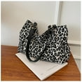 thumbnail image 1 of Txmasen Large Capacity Bag Crossbody Bag Leopard Print Shoulder Bag Tote Bag Black, 1 of 10