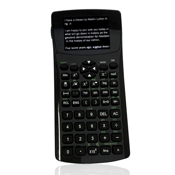 Txt Magic Calculator 4GB Memory Music Video Photo E-Book with Emergency Button Multifunctional Text Reading Calculator