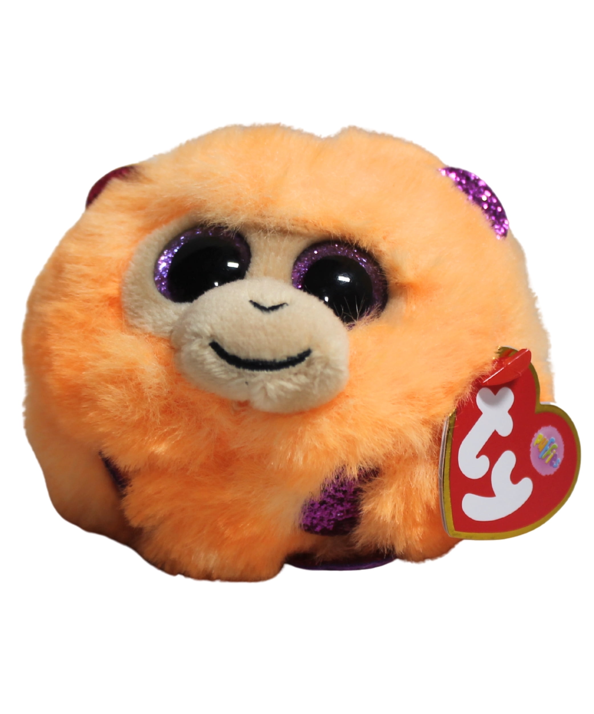 Ty Stuffed Plush Puffies Collectable Monkey Toy, Multicoloured