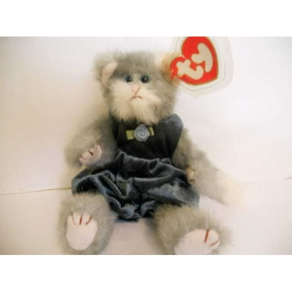 Ty Attic Treasure - Whiskers The Cat (Blue Velvet Jumper)