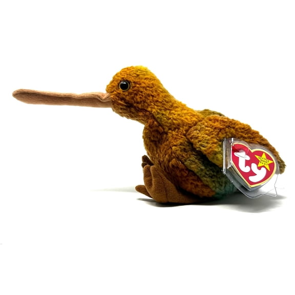 Ty Beanie Babies Collection Beak The Kiwi Bird Plush